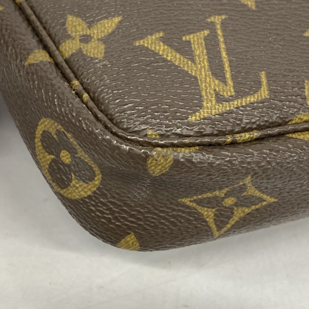 Louis Vuitton Pouch Monogram Pochette Accessoires M51980 Brown Women's - Picture 9 of 10